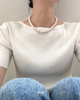Cream Pearl Necklace