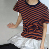 ループストライプTシャツ - 3colors