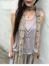 Coined layer sleeveless top (3color)