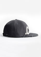 Sebs .COM CAMP CAP (WASHING)-CHARCOAL