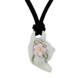 Teapot Ceramics Necklace [Flower]