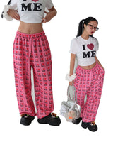 I love lettering jogger pants
