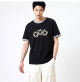 Essential Standard Short Sleeve Ringer T-shirt 3GEAR Black