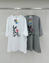 バニバニオーバーサイズフィット半袖Tシャツ