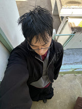 No.1404 CREW hood ZIP-UP (3color)
