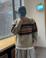 Nordic Tet Knit(Begie)