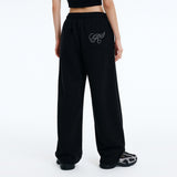 R DOT WING MINI ONE TUCK WIDE SWEAT PANTS (2color)
