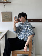 ASCLO Dell Professor Check Shirt (3color)