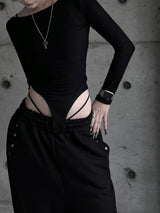 backless bodysuit T
