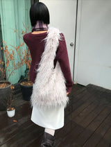 ダウニーVネックニット