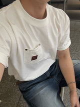 バーニングパッチウォーク半袖Tシャツ