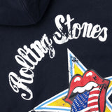 DC x The Rolling Stones American Tongue Zip-Up Hoodie Navy