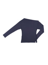 ワンショルダーエラスティックT (NAVY)