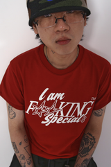 fffff Tシャツ_レッド