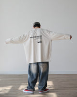 RESEARHヘビーサイズロングスリーブTシャツ