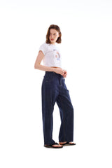 RABBIT CAT CROP T-SHIRT