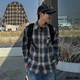 セッドチェックシャツ(Brown)