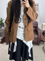 SUEDE BASIC JACKET