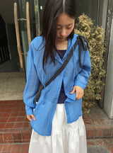 アロヒン シースルー サマーフードシャツ