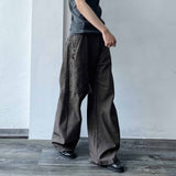 Retro Washed Silhouette Cargo Pants