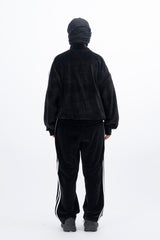 Stua Velour Velvet Set-Up Sweatpants