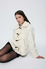 COZY FUR JACKET / WHITE