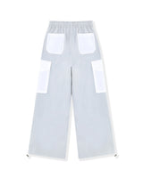 26SS★ Patch Nylon Curved Pants
