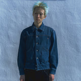 Sphinx denim short trucker jacket / Canvas indigo