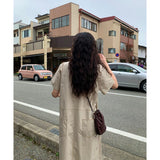 Nelu Stitch Long Dress