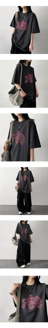 ロナーオーバーサイズフィットショートスリーブTシャツ