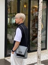 Half Open Nylon Shirt Vest 3C