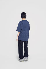 24FW シェイクロゴ半袖Tシャツ ネイビー