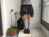 frill leg warmer