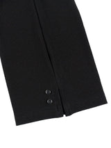 スタッドクロップレギンス (BLACK)