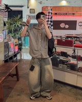 クリアバルーンデニムパンツ