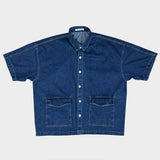 denim stitch shirts_blue