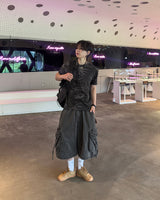 ドローンピグメントストラップカーゴバミューダ