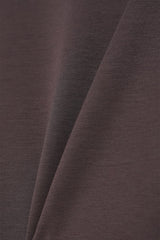 Jersey high-neck zip-up