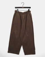 Thermel back pocket wide cotton pants