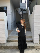 ritten check blouse