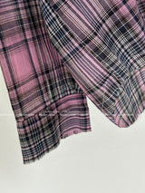 [UNISEX] Checkered Vintage Cutting Shirt