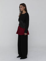 Pigment Cotton Pants_Black