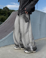 Smoky Washed Wide Sweatpants