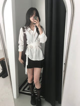 モダンスカートパンツ