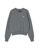 26SS WOMAN BASIC ROUND NECK CARDIGAN