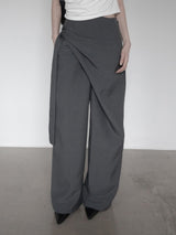 Blend Wrap Skirt Pants