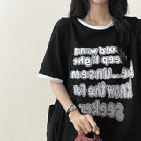 ティオカラーイラストレタリング半袖Tシャツ
