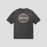 CIRCLE LOGO DAMAGE T SHIRT