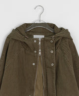 [unisex] Osharo Washing Over Hood Jacket