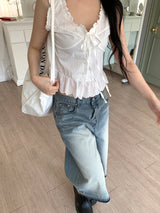 LACE PUNCHING BLOUSE (2C)